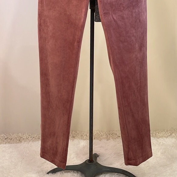 INC Slim Fit Pink Velvet Tuxedo Pants 32x34L - Picture 3 of 10